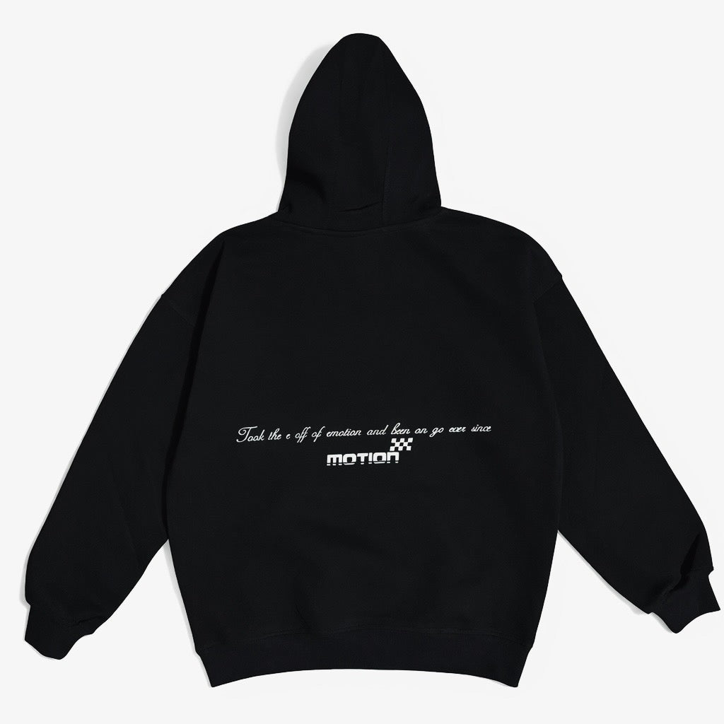 Black 'MOTION' Hoodie.